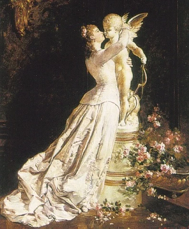 Cupido abbracciato